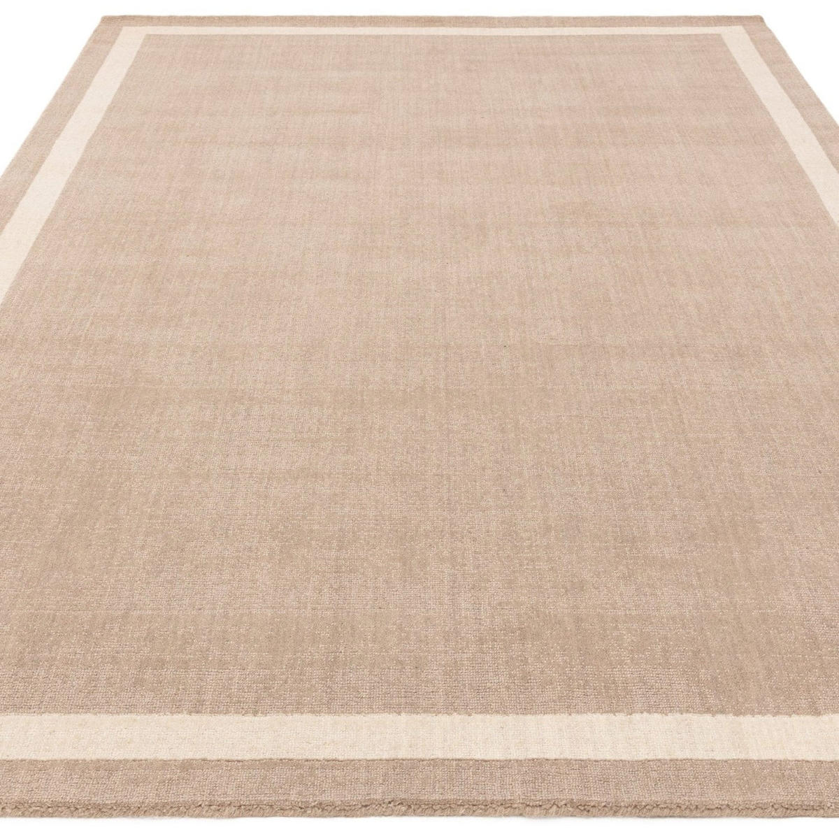 TEPPICH modern Wolle BILA Beige 120 x 170 cm - Beige, Naturmaterialien (120/170cm) - Novatrend
