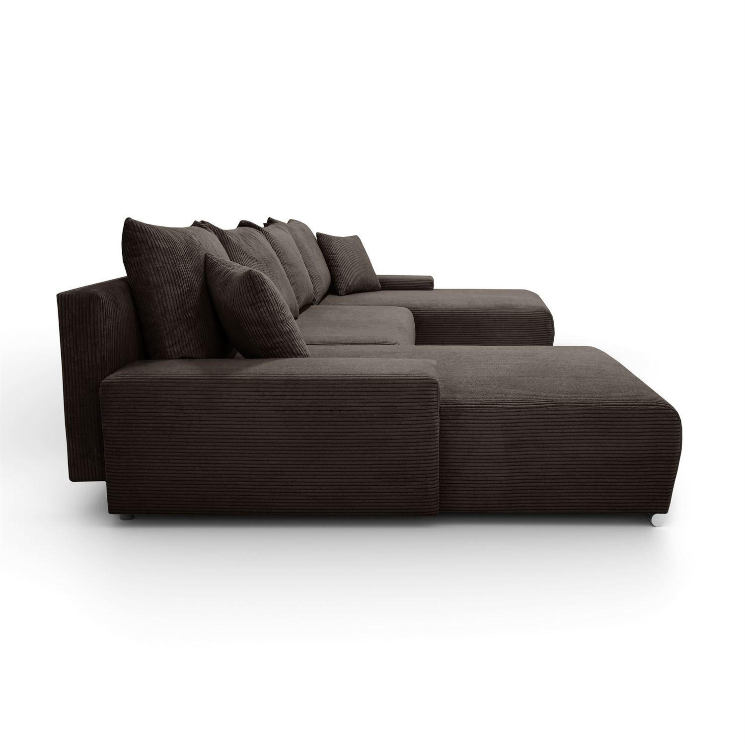 Thumbnail - Lookway Wohnlandschaft, Graphit, Textil, 348x93x188 cm, Wohnzimmer, Sofas & Couches, Wohnlandschaften, Wohnlandschaften ...