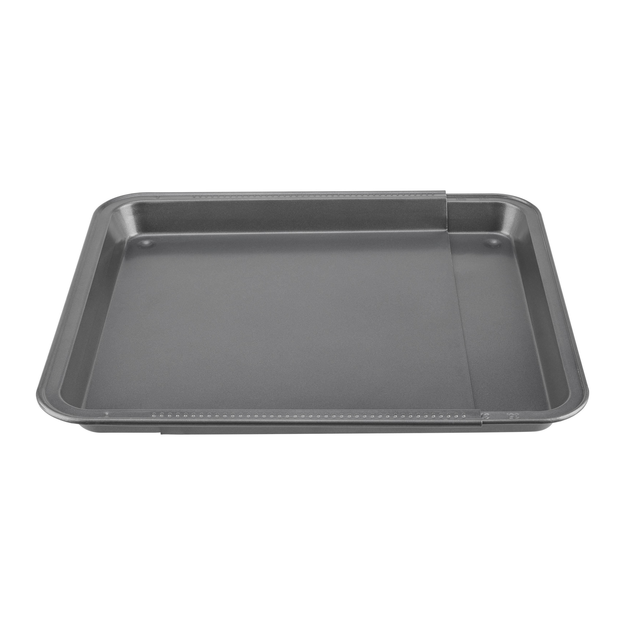 BACKBLECH Bakery Grau - Grau, Metall (33/3/52cm) - Mömax