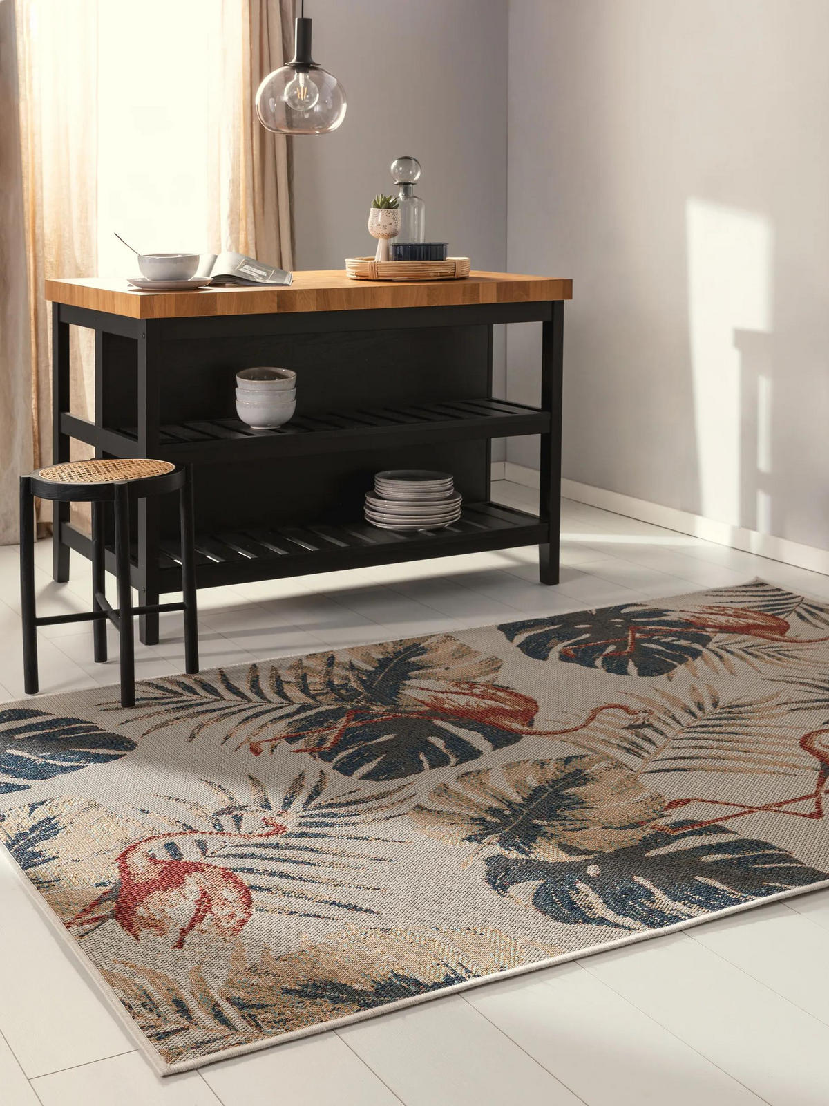 OUTDOORTEPPICH Mirena Multicolor 80x150 cm - Multicolor, Textil (80/150cm) - benuta Nest