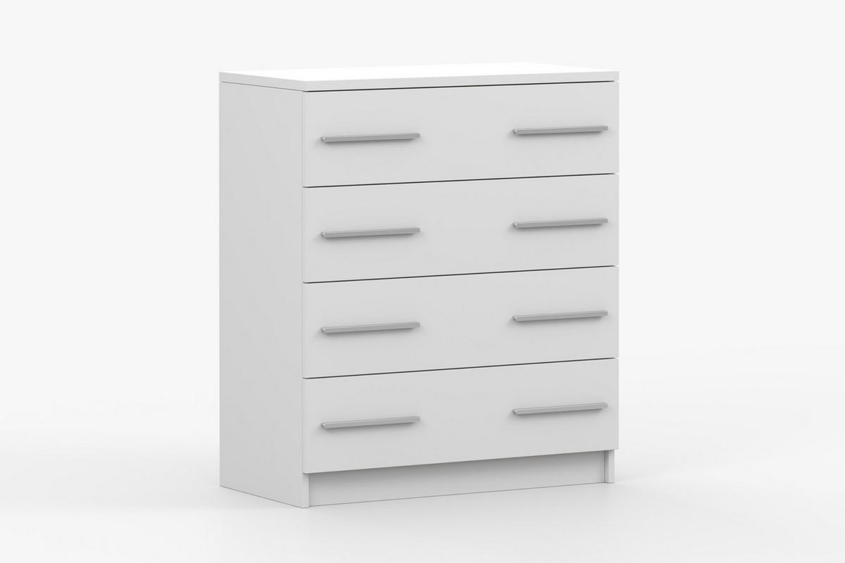 JUGENDZIMMER-SET TILL 04 PLUS 4-teilig in Weiß matt - Weiß, Holzwerkstoff (410/200/61cm) - Deine Möbel 24