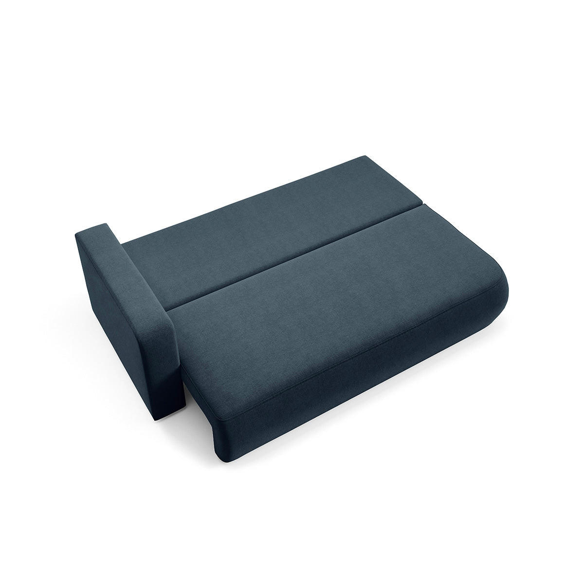 SOFA Antonio 3 Sitzplätze Blau - Blau, Holz (228/82/106cm) - Petits-meubles