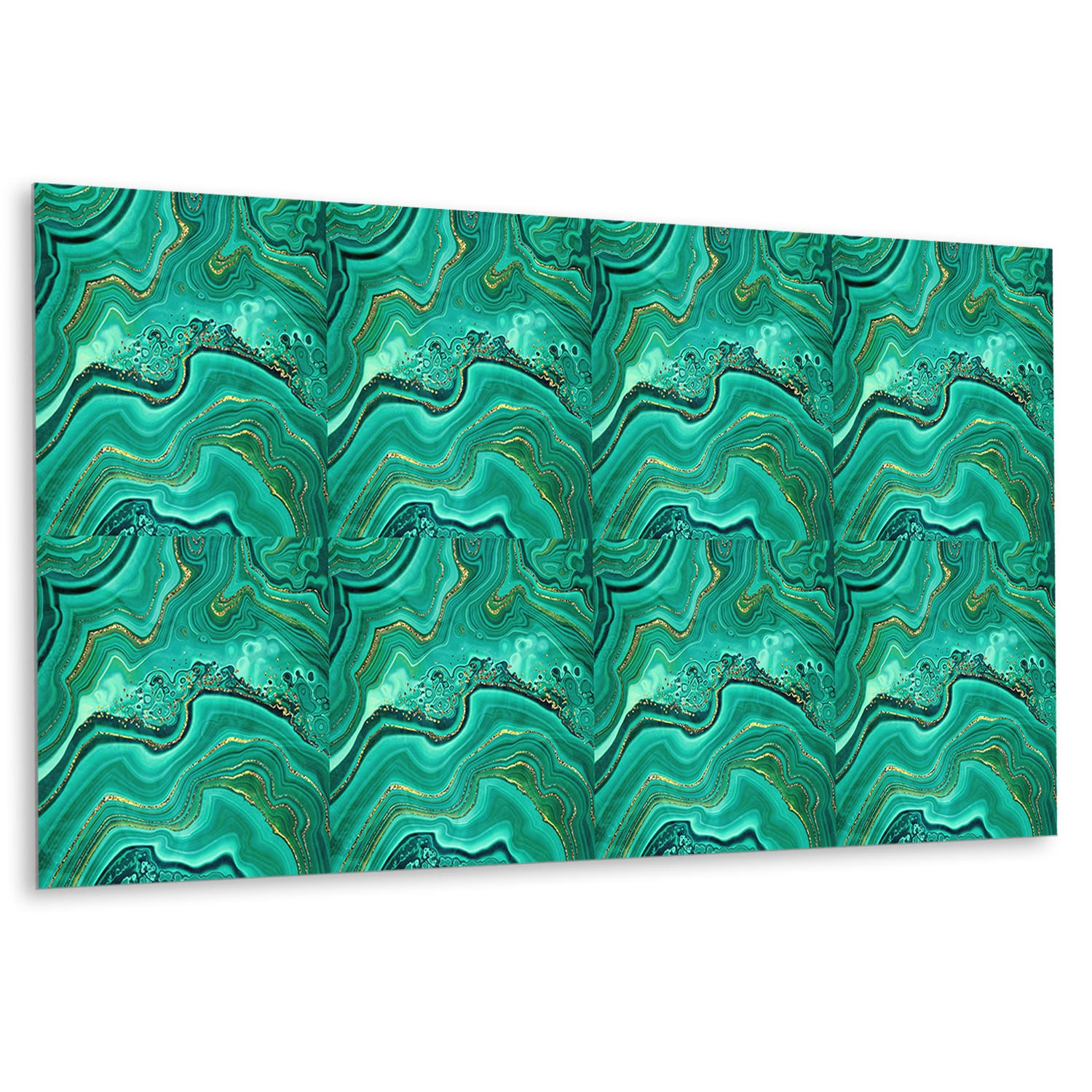 Tulup Wandpaneel Grün, Mintgrün 100x1.6x50 cm