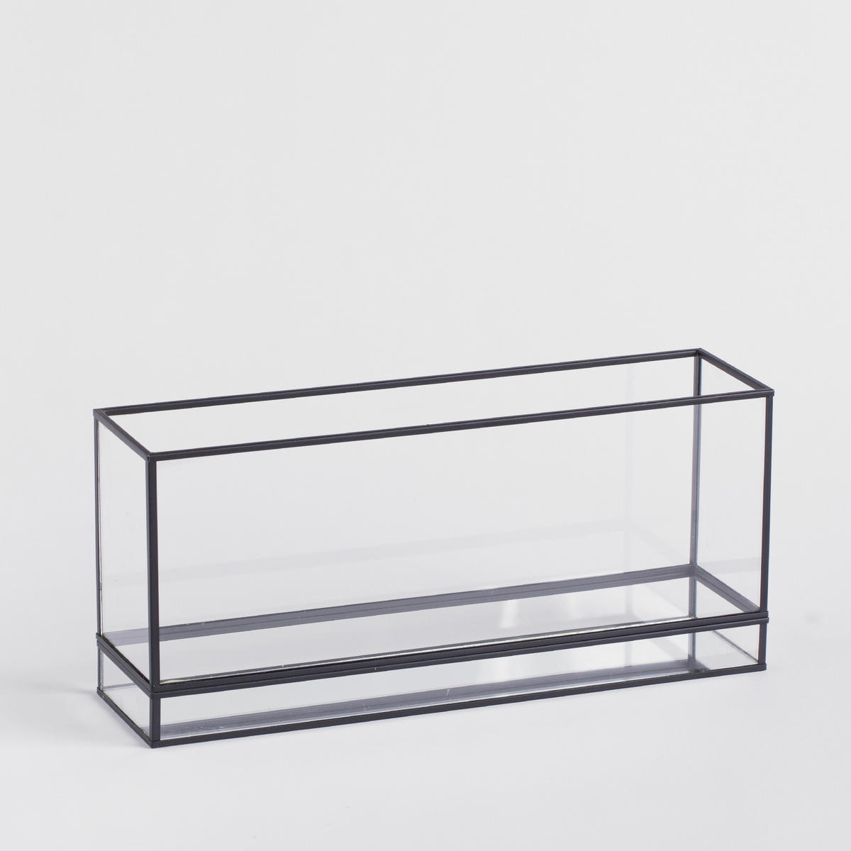 KERZENSTÄNDER Epochios - Schwarz, Glas (36.5/16.5/9.5cm) - home&you