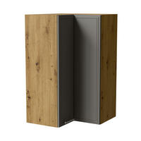 ECKHÄNGESCHRANK Salo W14/60 Eiche Artisan / Dust Grey Matt 60 / 60 / 96cm - Eiche Artisan/Grau, Holz/Holzwerkstoff (60/96/60cm) - Feldmann-Wohnen