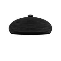 DECKENLEUCHTE Ufo - Schwarz, Metall (60/60/15cm) - Lumicom