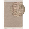 WOLLTEPPICH Kim Beige 160x230 cm - Beige, Textil (160/230cm) - benuta Pure