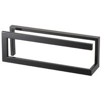 PANTOFFELSTÄNDER Line 6462 Schwarz Metall 14/42/10.5 cm - Schwarz, Metall (42/14/10.5cm) - Yamazaki