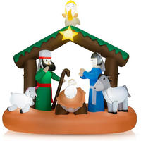 JESU 180 Multicolor - Multicolor, Kunststoff (76/180/172cm) - COSTWAY