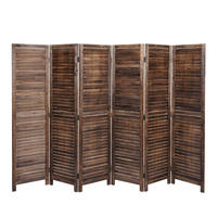 PARAVENT Braun - Braun, Holz (243/170/2cm) - MCW