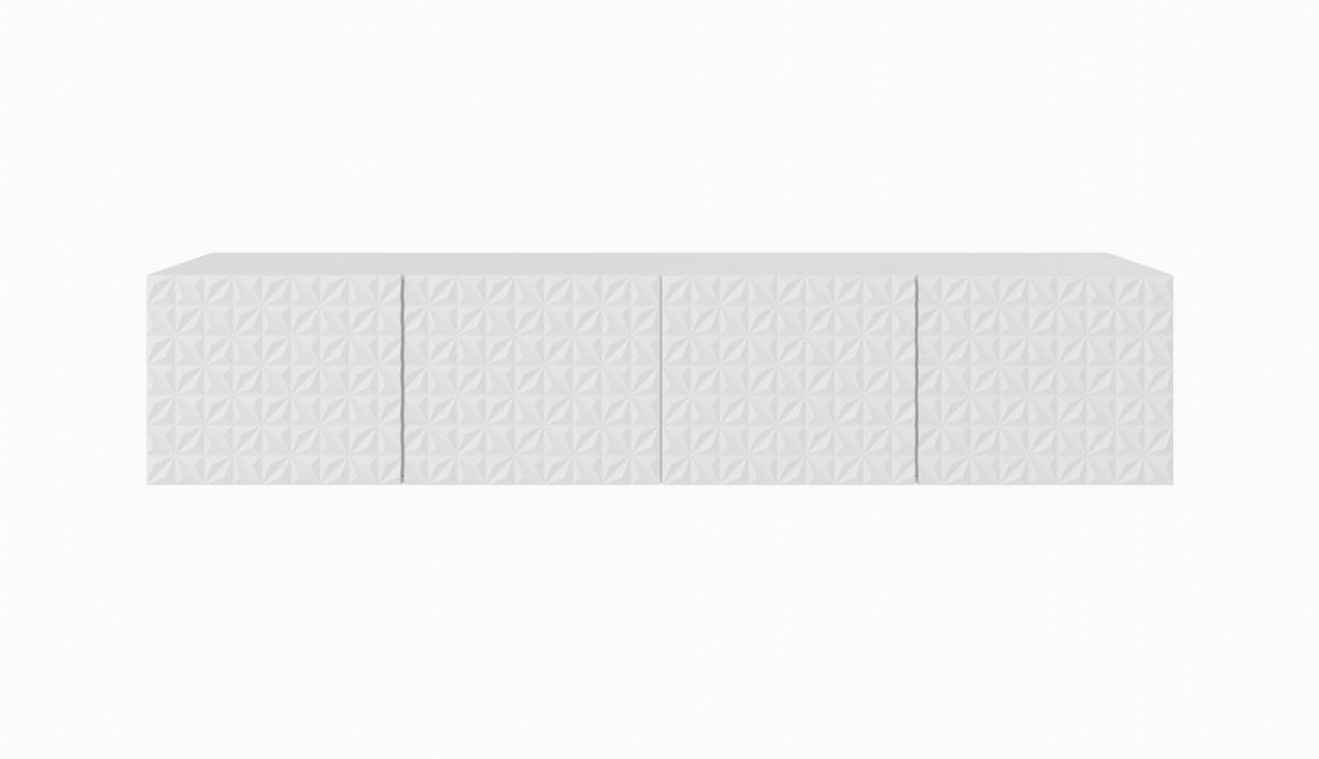 TV-SCHRANK CALI - Weiß, Holzwerkstoff (200/41/40cm) - Meblini