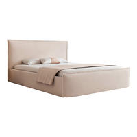 POLSTERBETT ALLBION 160x200 cm, Beige - Beige, Textil (200/160cm) - Fedve