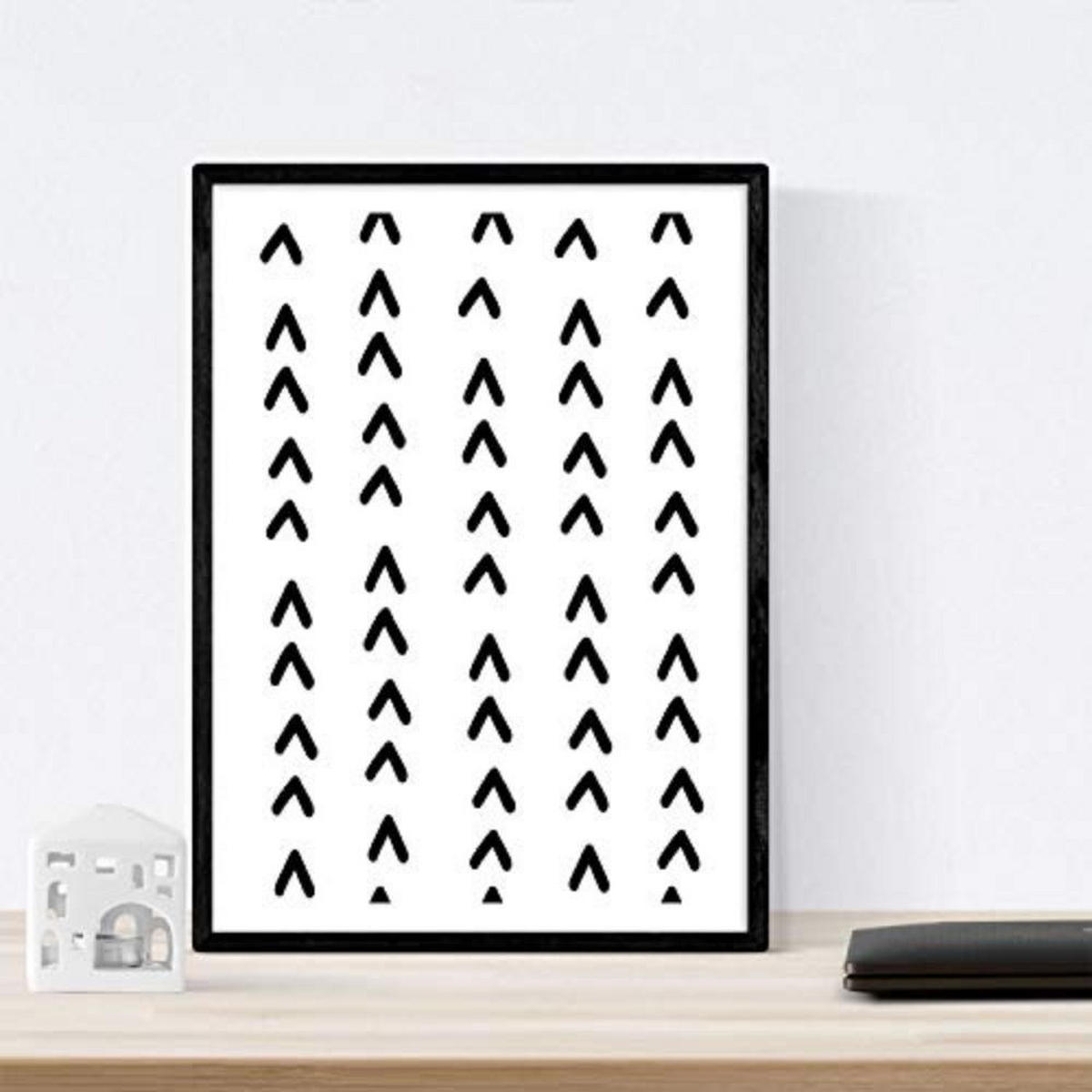 POSTER Set mit 4 „Katze und Bär“ Tiere A4 Rahmenlos - Klar, Papier (29.7/3cm) - Nacnic