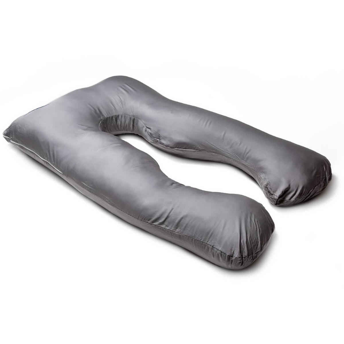 KOMFORTKISSEN - Bambus Grau - Grau, Textil (100/150cm) - KomfortKissen