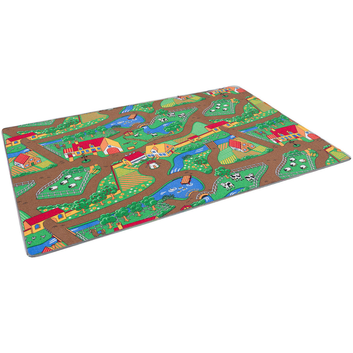 STRASSENTEPPICH BEIDSEITIG STRASSENLANDSCHAFTEN - Grün, Textil (200/250cm) - Snapstyle