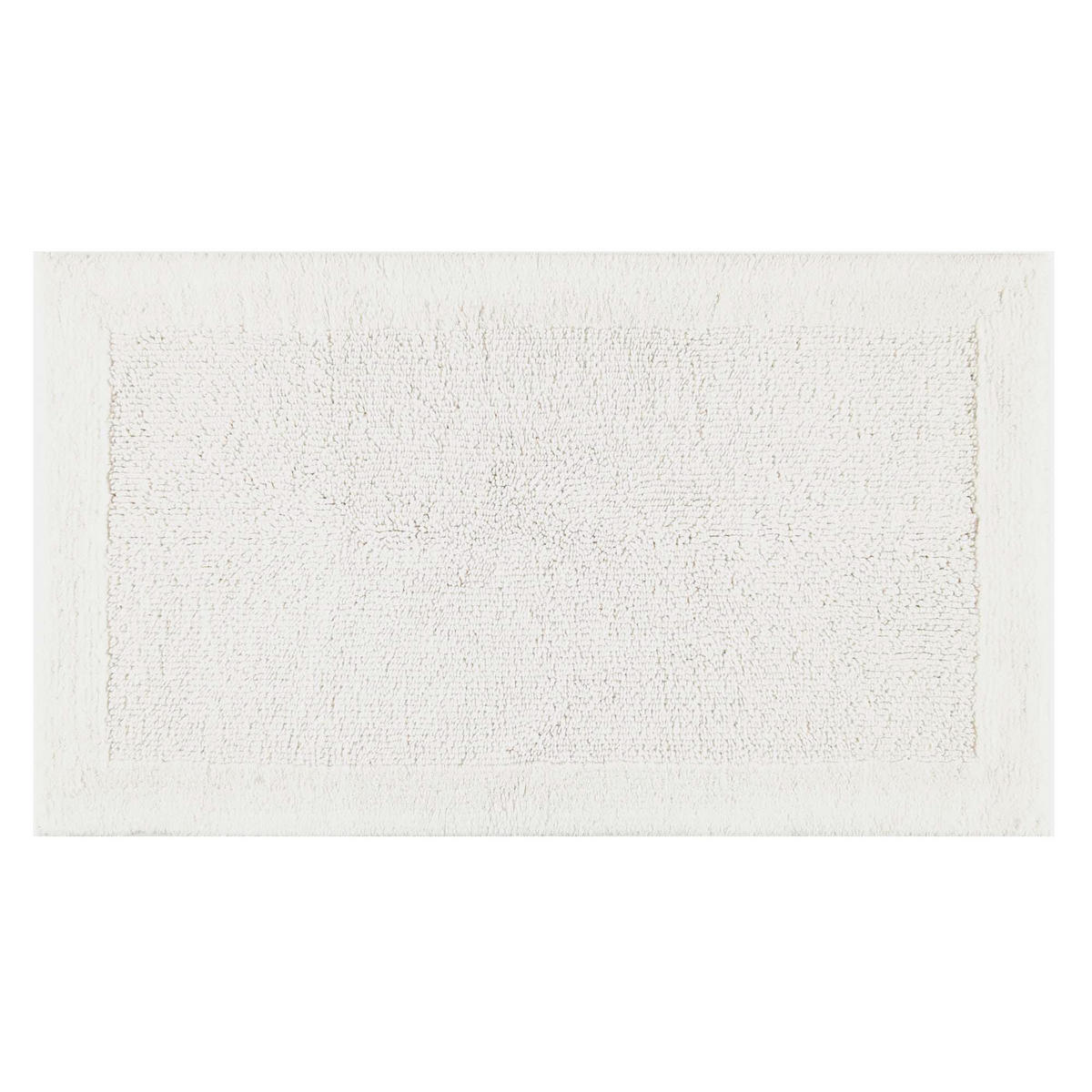 BADTEPPICHE COORDINATES CHARISMA 2555 BRILLIANT WHITE - 600 - Weiß, Textil (60/100cm) - Julius Zöllner