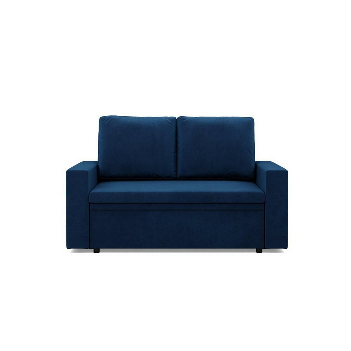 SOFA Neo mit gerader Armlehnen dunkelblau - Dunkelblau, Textil (148/90/87cm) - SIMKAM Furniture