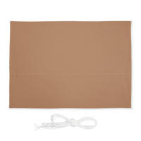 SONNENSEGEL - Hellbraun, Textil/Metall (350/250cm) - Relaxdays