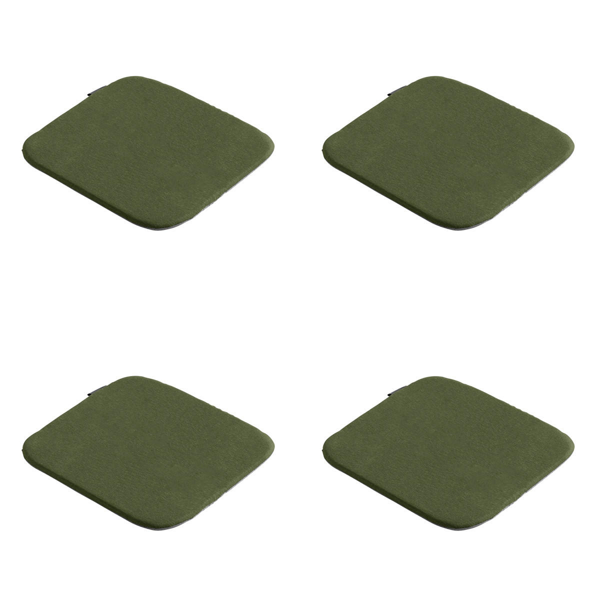 SITZKISSEN Panama 40/40 cm 4er-Set - Grün, Textil (40/2/40cm) - Madison