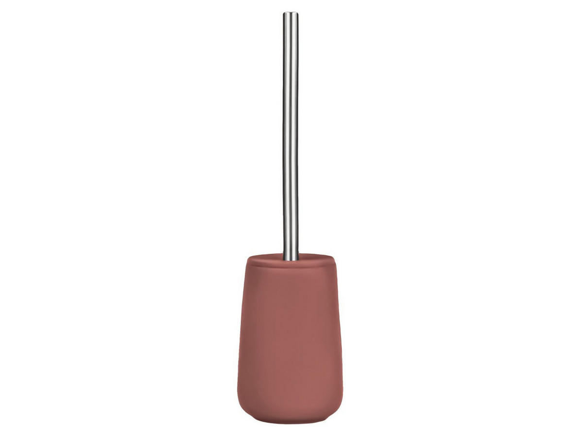 BAD ACCESSOIRES SET Nova 2tlg. peach red (pfirsich rot) - Rot, Kunststoff (23/29/23cm) - Zone Denmark