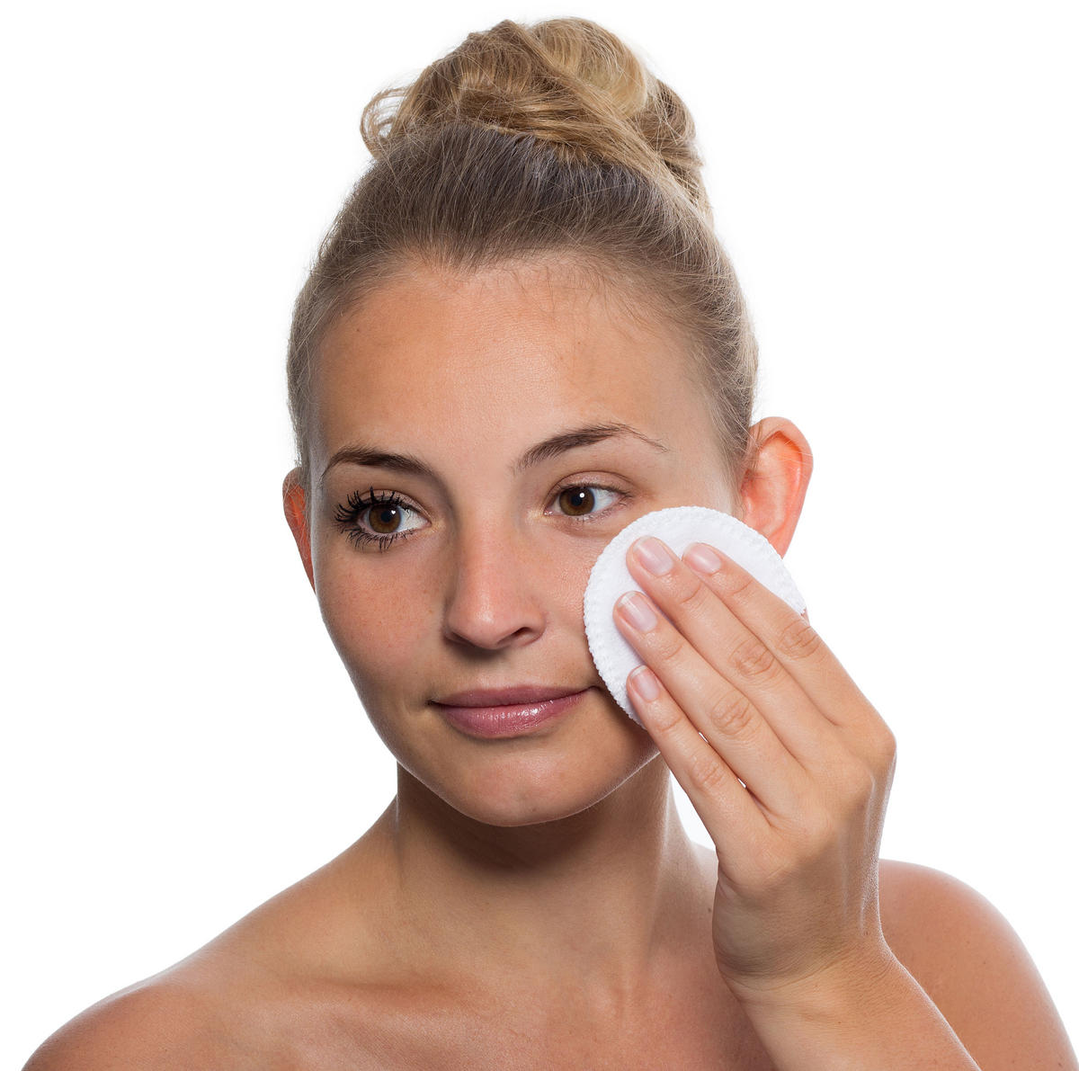 ABSCHMINKTÜCHER, 10er-Set, 8, 100% Polyester, Weiß - Weiß, Textil (8/8cm) - Zollner24