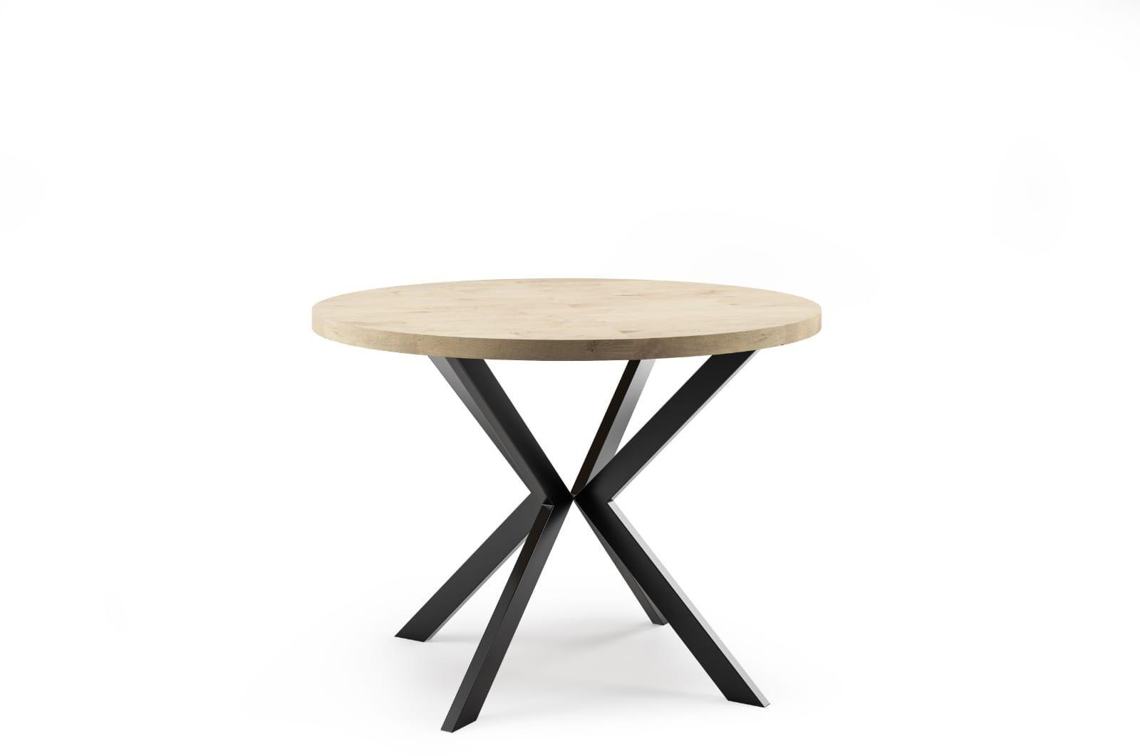 ESSTISCH EDDER Eiche hell 90x166x76 cm - Eichefarben, Holzwerkstoff (166/90/76cm) - FURNLUX