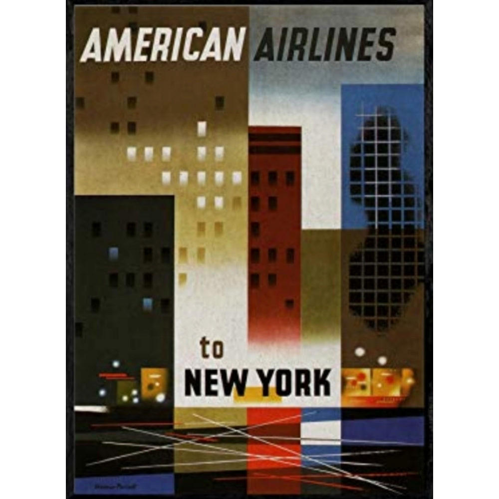 POSTER Amerika New York A3 Rahmenlos - Klar, Papier (29.7/5/42cm) - Nacnic