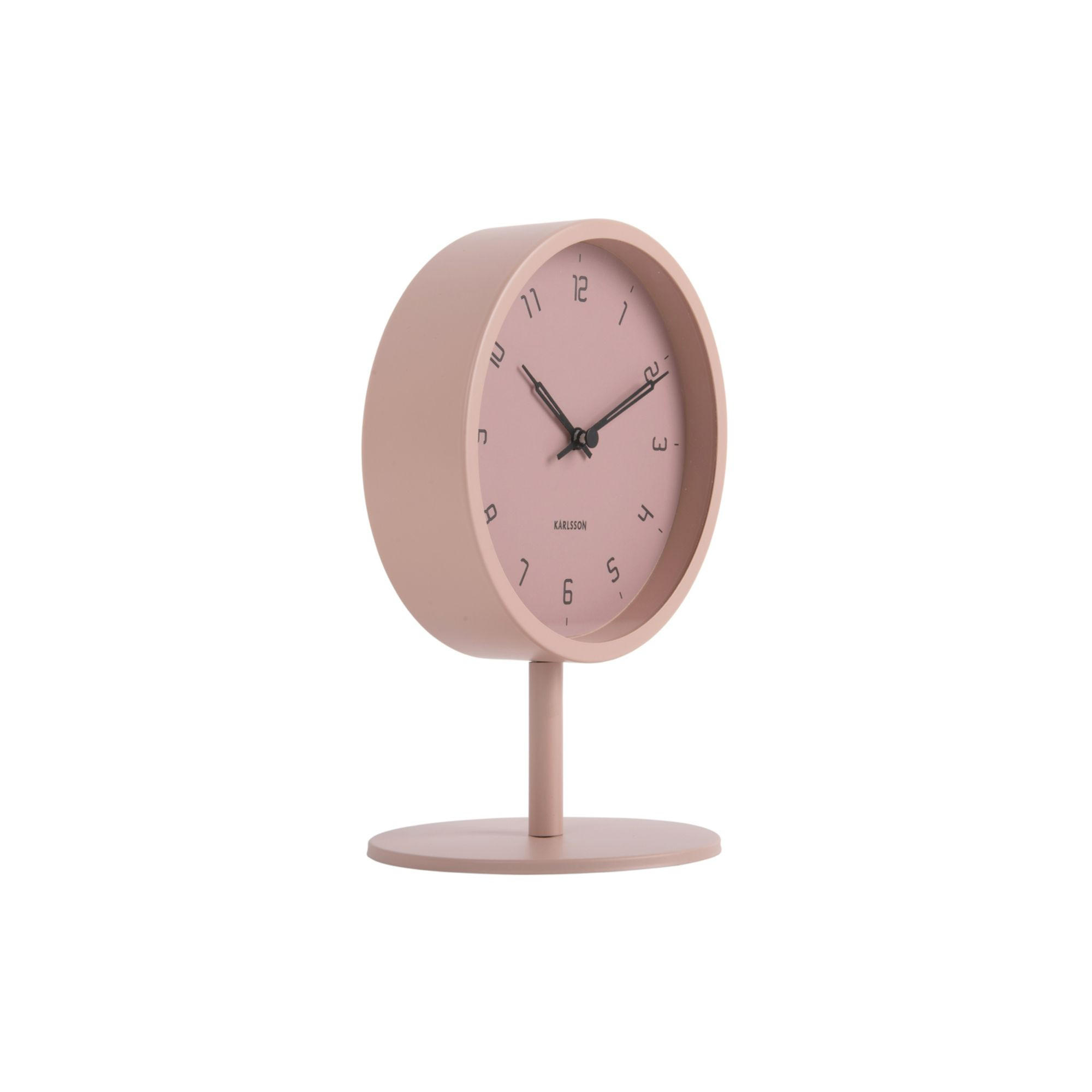 TISCHUHR Stark Rosa 1.2/15/22.5 cm - Pink, Metall (15/22.5/1.2cm) - Karlsson