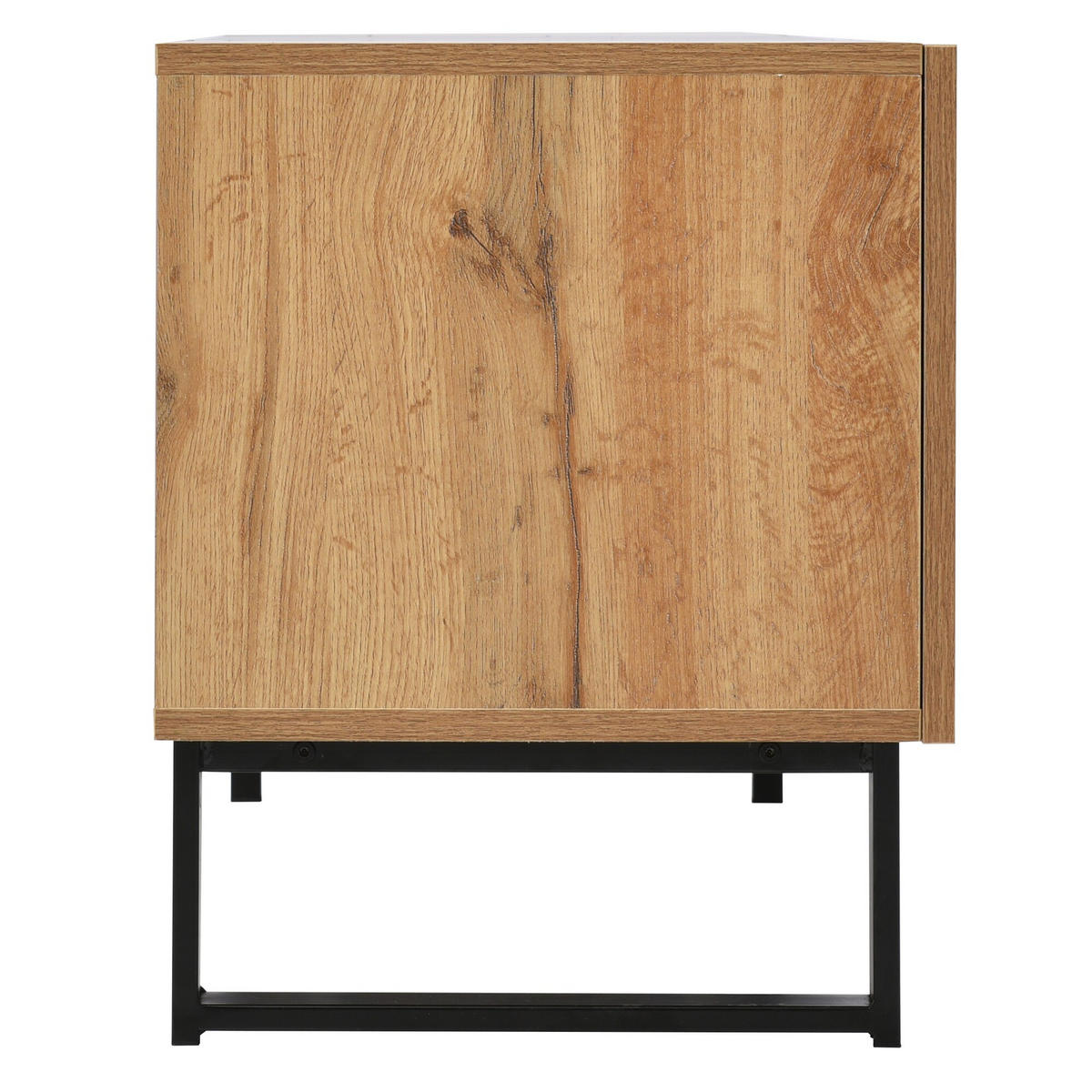 TV-SCHRANK Braun 190/38/48 cm - Braun, Holzwerkstoff (38/48/190cm) - Urban Meuble