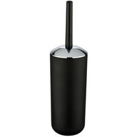 BÜRSTENBEHÄLTER Brasil Black 10/10/37 cm - Schwarz, Kunststoff (10/37/10cm) - Wenko