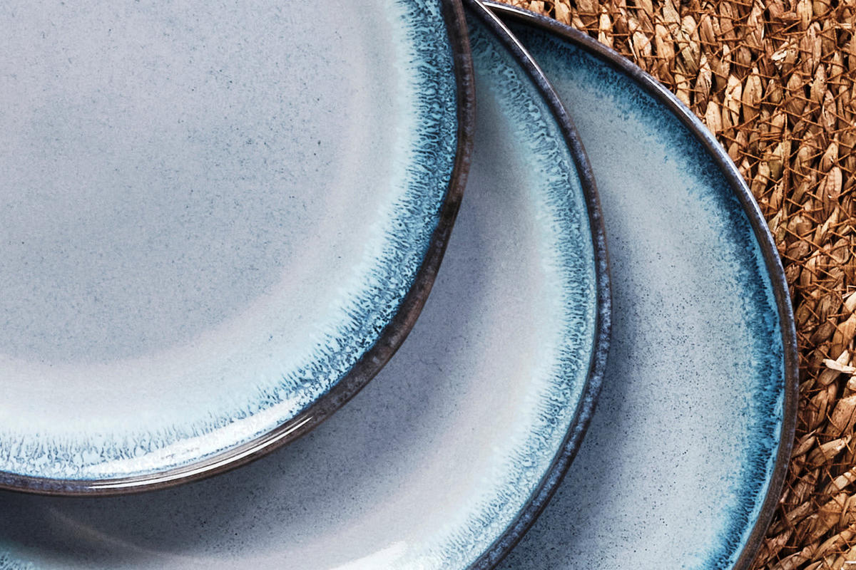 SERVICE Die Essentials Genesis - 18 Teile - Meer - Blau, Keramik (1/1/1cm) - Björn