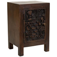 NACHTTISCH aus holz 40x35x60cm - Braun, Holz (40/60/35cm) - Wanderlust