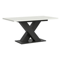 ESSTISCH weiß, grau 150 - 190 cm, Küchentisch ausziehbar - Weiß/Grau, Holz/Holzwerkstoff (150/90/76cm) - Inn.Furn