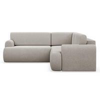 ROHOVÁ POHOVKA Kaveo Béžová látka univerzální s rohovým dílem s úložným prostorem - černá/béžová, textil/plast (245/245cm) - Selsey