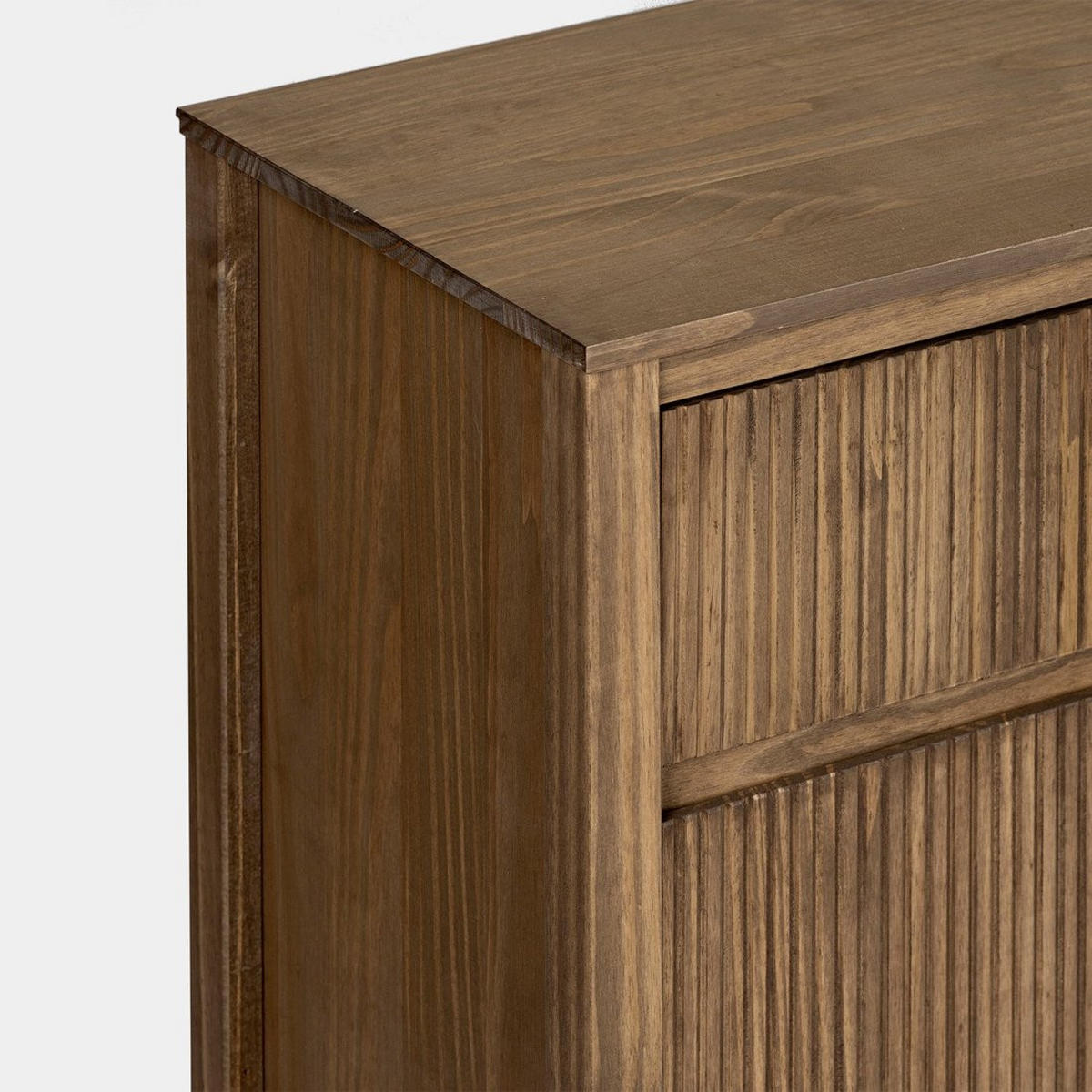 ANRICHTE NIEDRIGE Hanne Walnuss 150 cm x 85 cm - Walnussfarben, Holz (150/85/39cm) - Klast Home