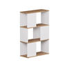 RAUMTEILER Eneos Weiß/Goldkraft Eiche 60 x 94 cm - Eiche Wotan/Weiß, Holzwerkstoff (60/94/24cm) - Vicco