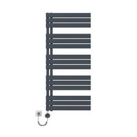 HEIZKÖRPER Elektrisch WLAN Thermostat Anthrazit - Anthrazit, Metall (60/132/5.9cm) - EMKE