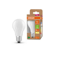 LEUCHTMITTEL E27 - Birne A60 Set Weiß - Weiß, Glas (6/10.5cm) - Osram