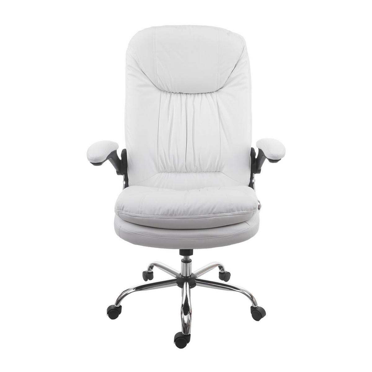 BÜROSTUHL Weiß - Weiß, Textil (72/117/76cm) - MCW