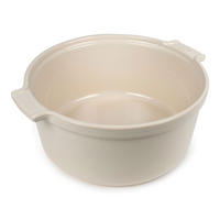 SOUFFLÉ-SCHALE Keramik Appolia 22cm Ecru Spülmaschinenfest - Weiß, Keramik (24.5/21.5/9.7cm) - PEUGEOT