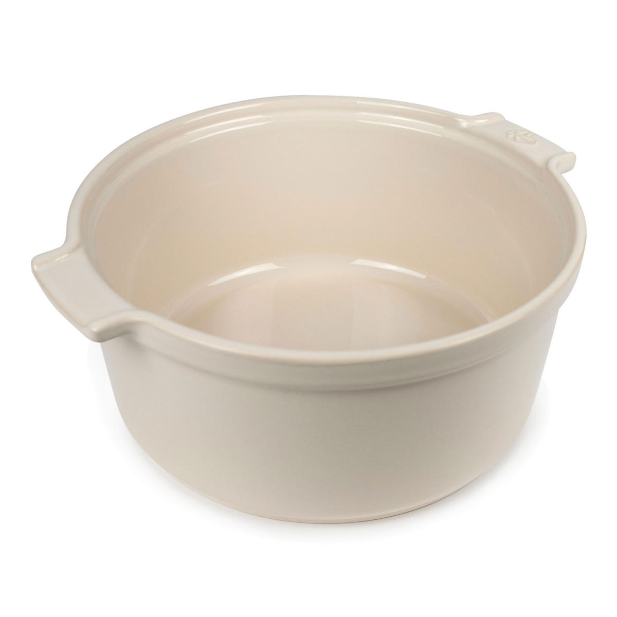 SOUFFLÉ-SCHALE Keramik Appolia 22cm Ecru Spülmaschinenfest - Weiß, Keramik (24.5/21.5/9.7cm) - PEUGEOT