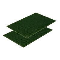 OUTDOOR-FUSSMATTE SEANSON 2ER SET - Grün, Textil (40/60cm) - Astra