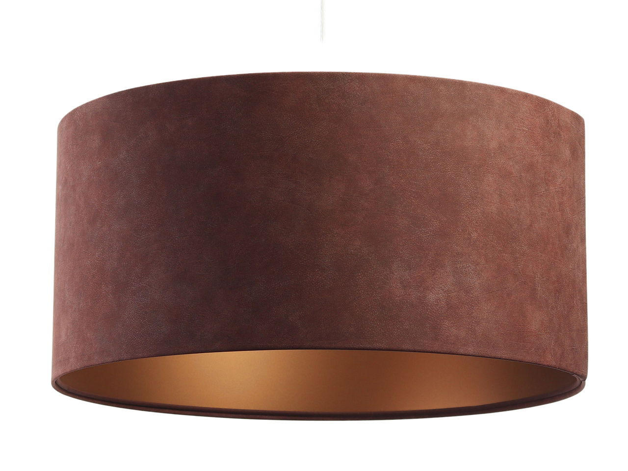 HÄNGELEUCHTE Gold 60/30 cm - Goldfarben/Braun, Kunststoff (60/1.1/30cm) - ONZENO