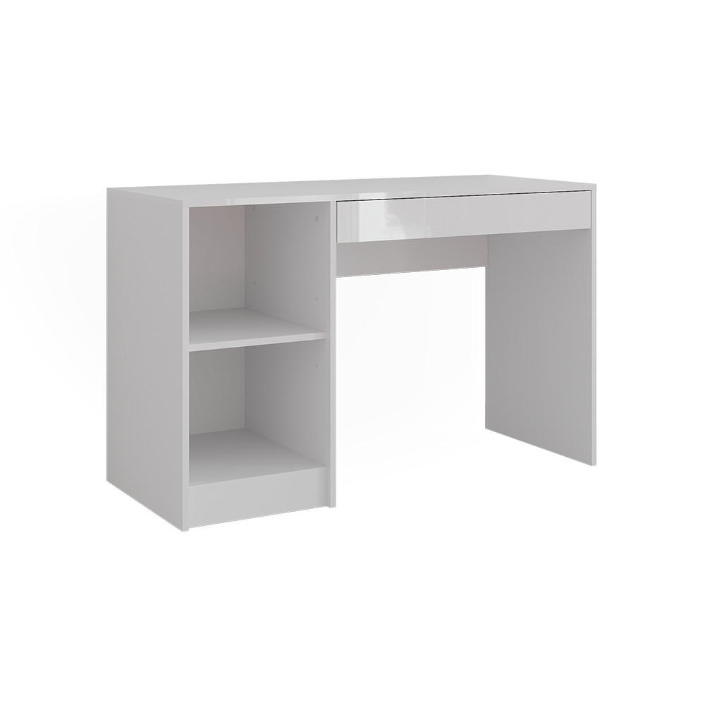 TOALETNÍ STOLEK Sherry Bílá/bílý vysoký lesk - vysoce lesklá bílá, kompozitní dřevo (119.8/76/50.1cm) - Vicco