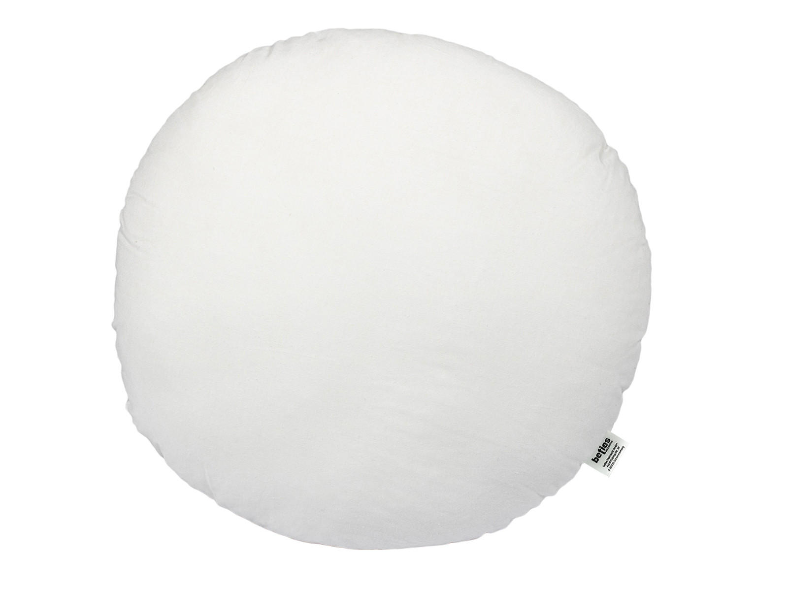 KISSENFÜLLUNG Rund PublikFree Faserbällchen 80 cm Ø - Weiß, Naturmaterialien/Kunststoff (80/80cm) - beties Heimtextil