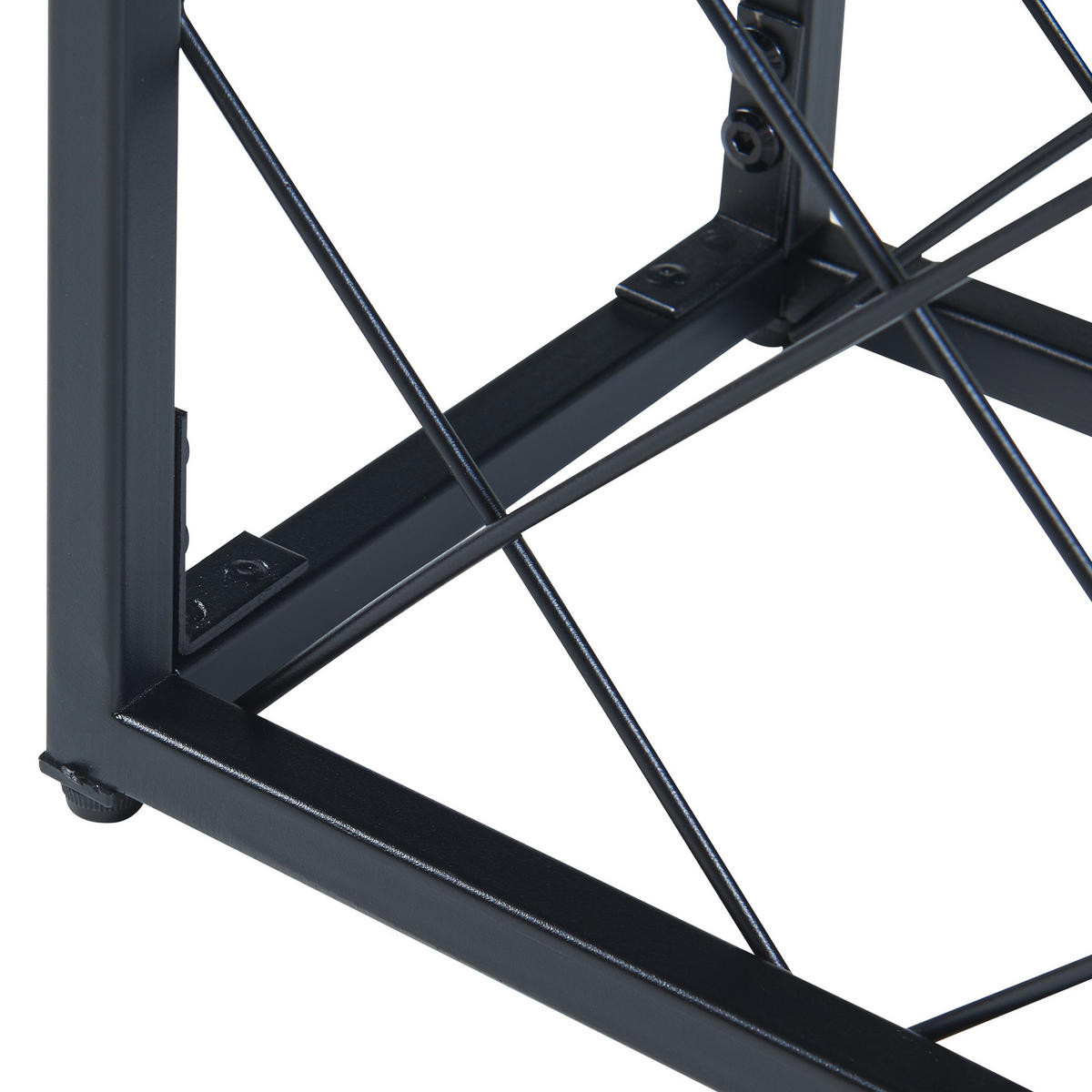 WEINREGAL Taivassalo - Schwarz, Metall (53/71.5/20cm) - [en.casa]