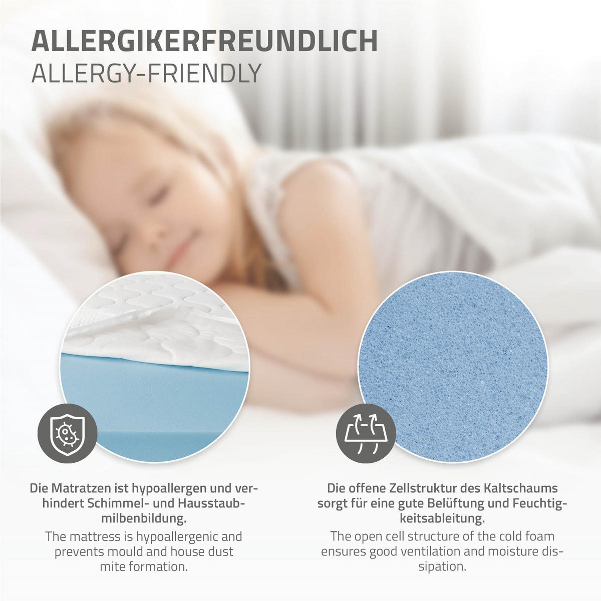 KINDERBETT Haus 90x200 cm mit Matratze Natur Kiefernholz - Naturfarben, Holz (90/200cm) - ML-DESIGN