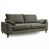 3-SITZER-SCHLAFSOFA, Stoff, Grün - Grün, Textil (97/88/205cm) - Oviala