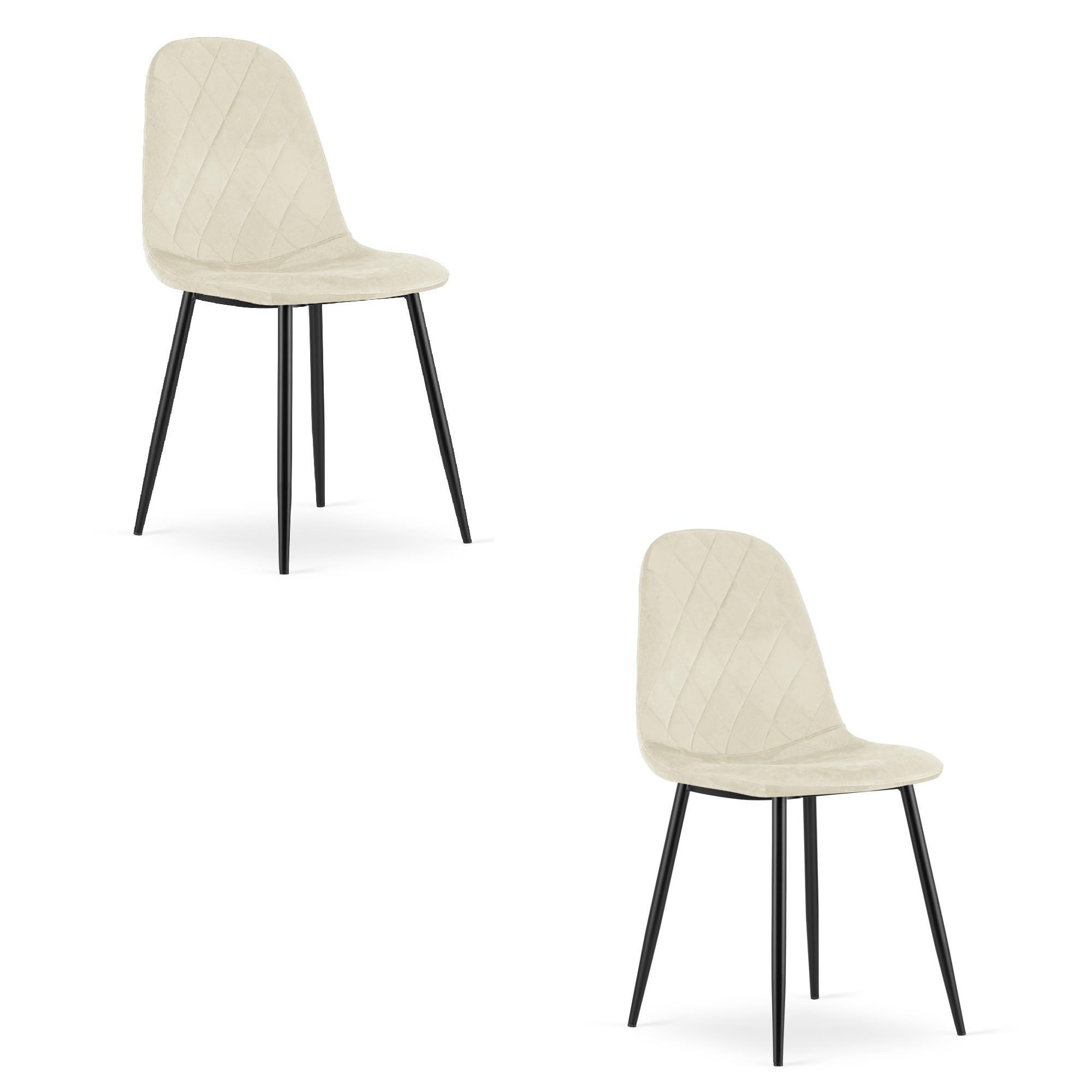 Valora Esszimmerstuhl Beige 44.5x87.5x50.5 cm