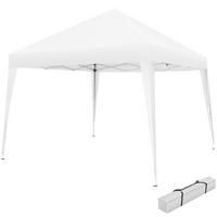 PAVILLON Linosa,inklusive Spannseile, Heringe und Tragetasche,weiß - Weiß, Kunststoff (300/255/300cm) - tectake